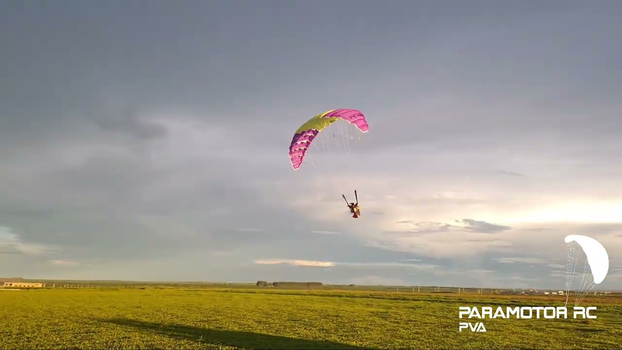 Paramotor-RC  / Easy Two / Sunset Nublado #paramotorrc #aeromodelismo #aeromodelismobrasil
