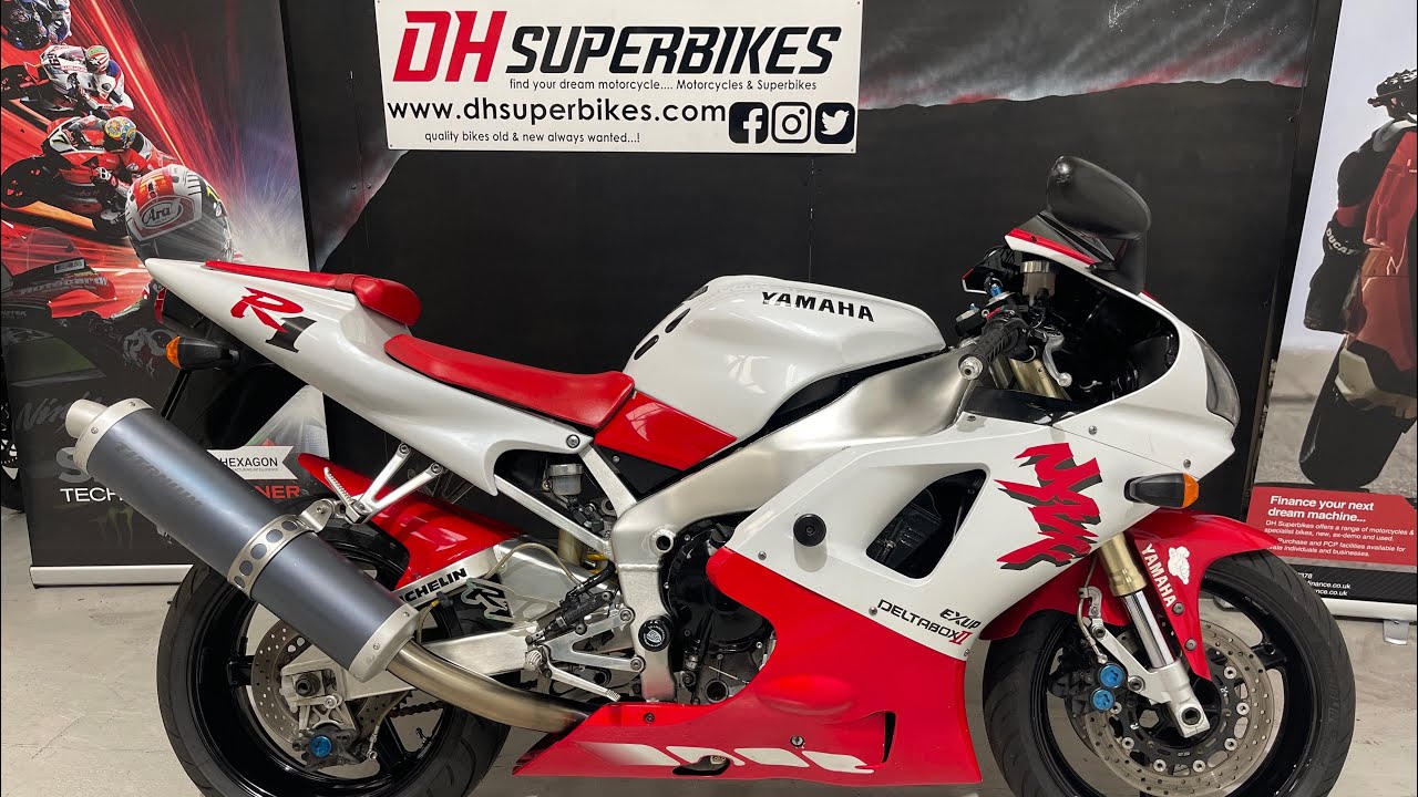 Yamaha R1 1998 4XV Red/White #DHSuperbikes