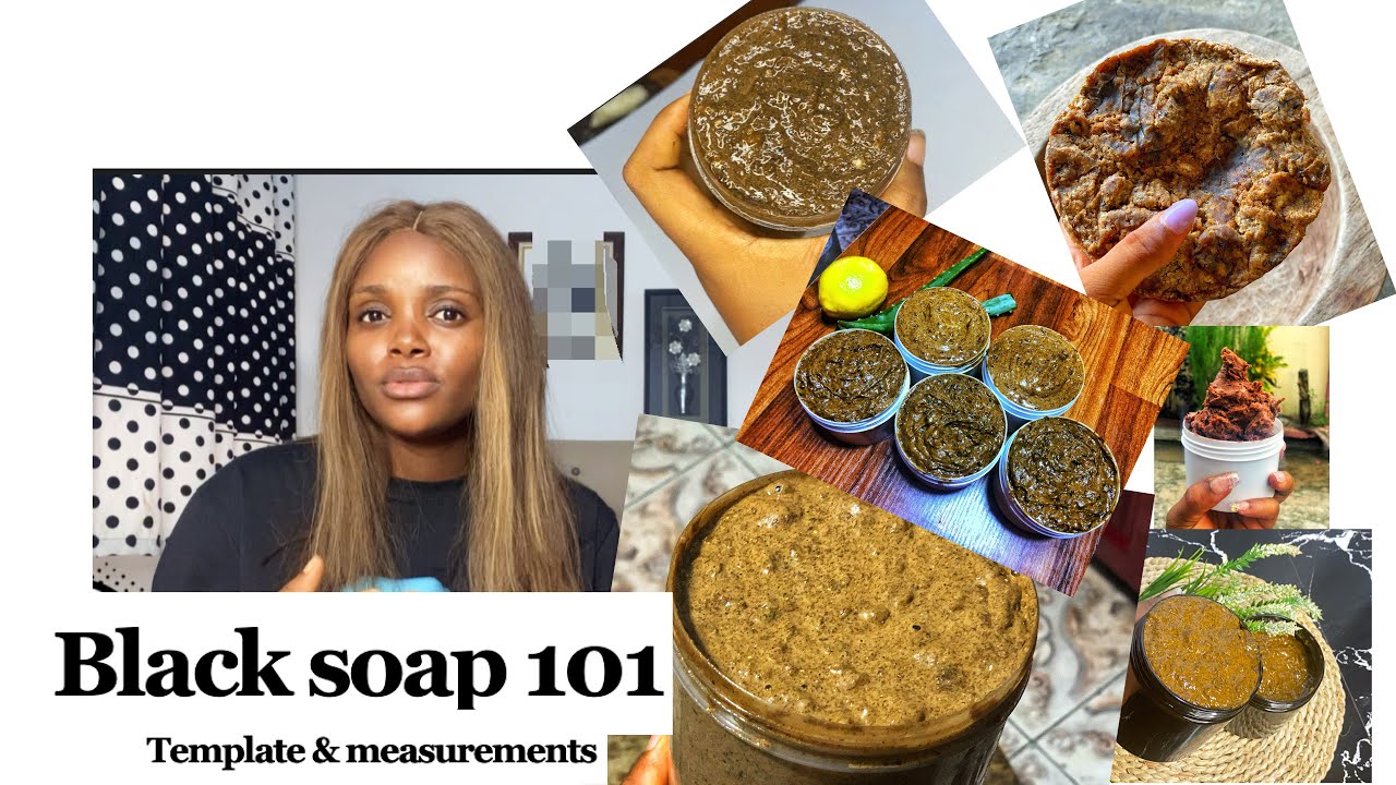 A guide to black soap making for beginners & commercial sale