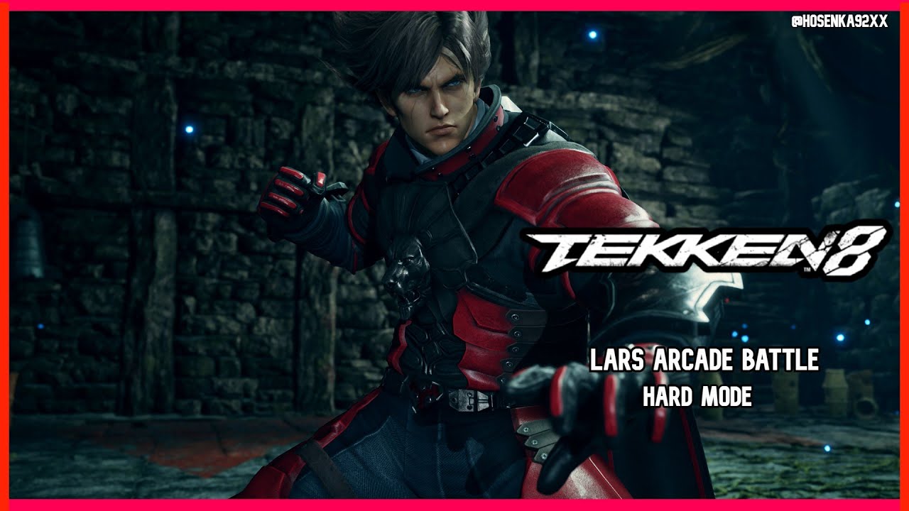 TEKKEN 8-Lars Arcade Battle (HARD MODE) (No Commentary) (5) #tekken8
