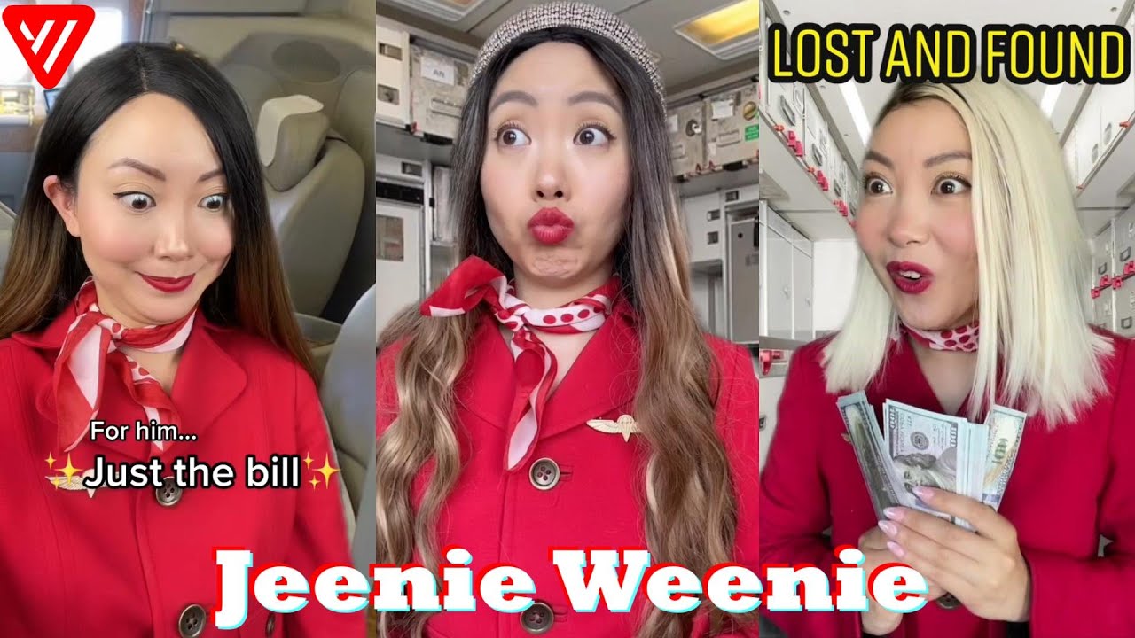 *1 HOUR* Most Popular Jeenie Weenie Shorts | Funny Sandra Jeenie Kwon Cabin Crew TikTok