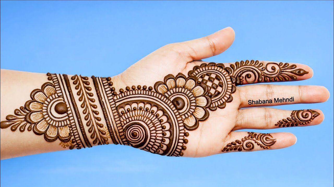 Very stylish easy mehndi design | front hand mehndi designs | mehandi ka design | Mehandi design 