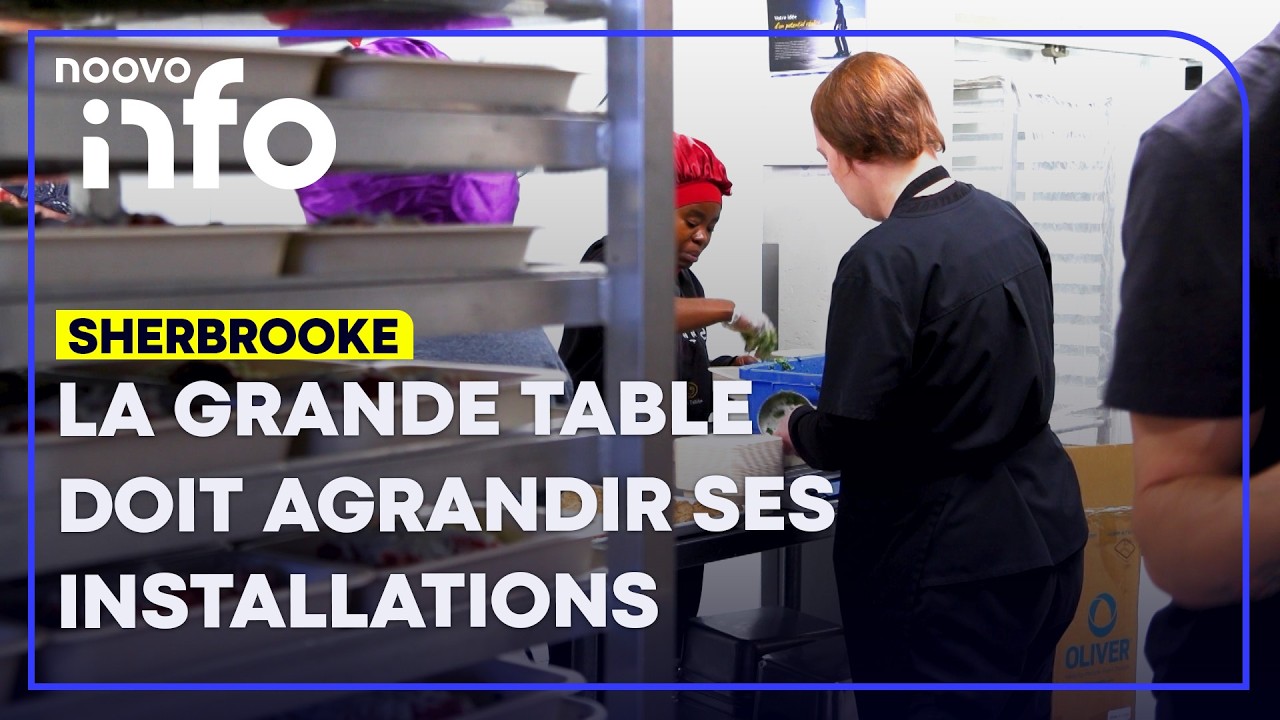 Aide alimentaire: l’organisme La Grande Table doit agrandir ses installations à Sherbrooke