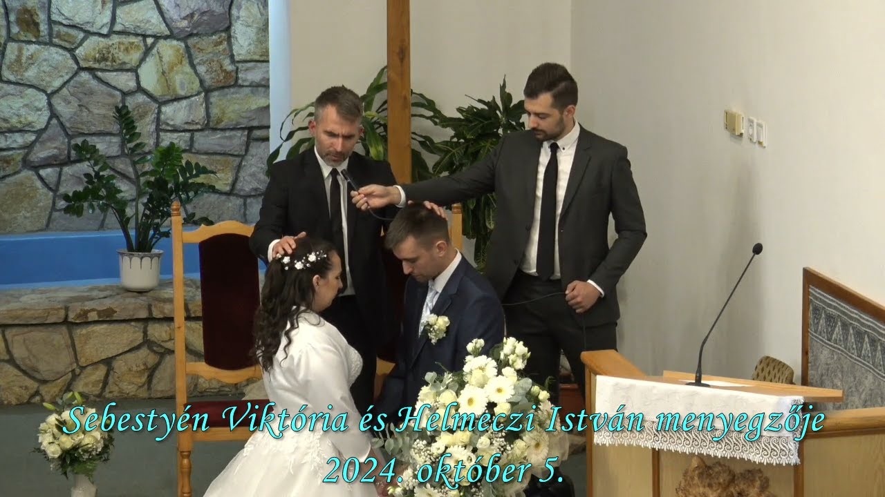Sebestyén Viktória és Helmeczi István menyegzője (2024.10.05)