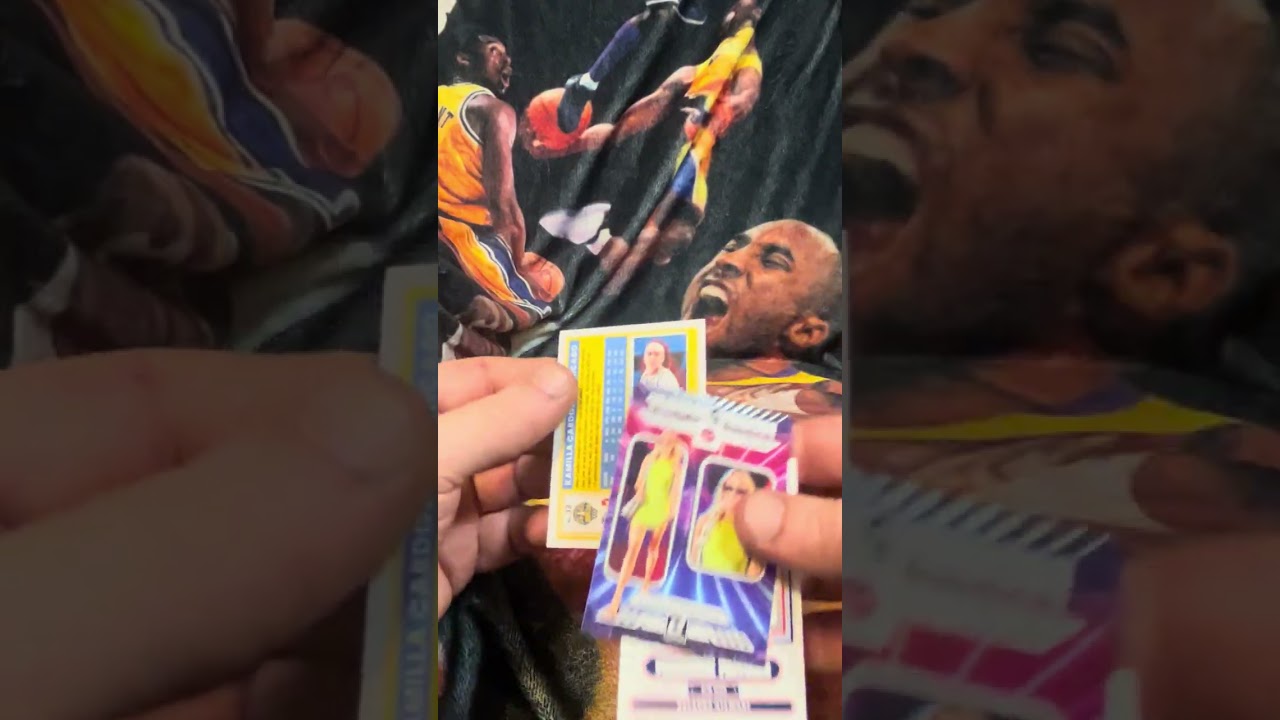 WNBA panini box break cards