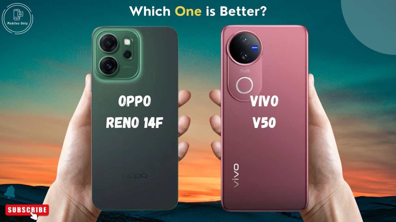 OPPO Reno 14F vs VIVO V50