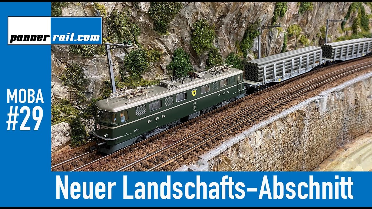 #29 Meine H0-Modelleisenbahn-Anlage: Neuer Landschafts-Abschnitt