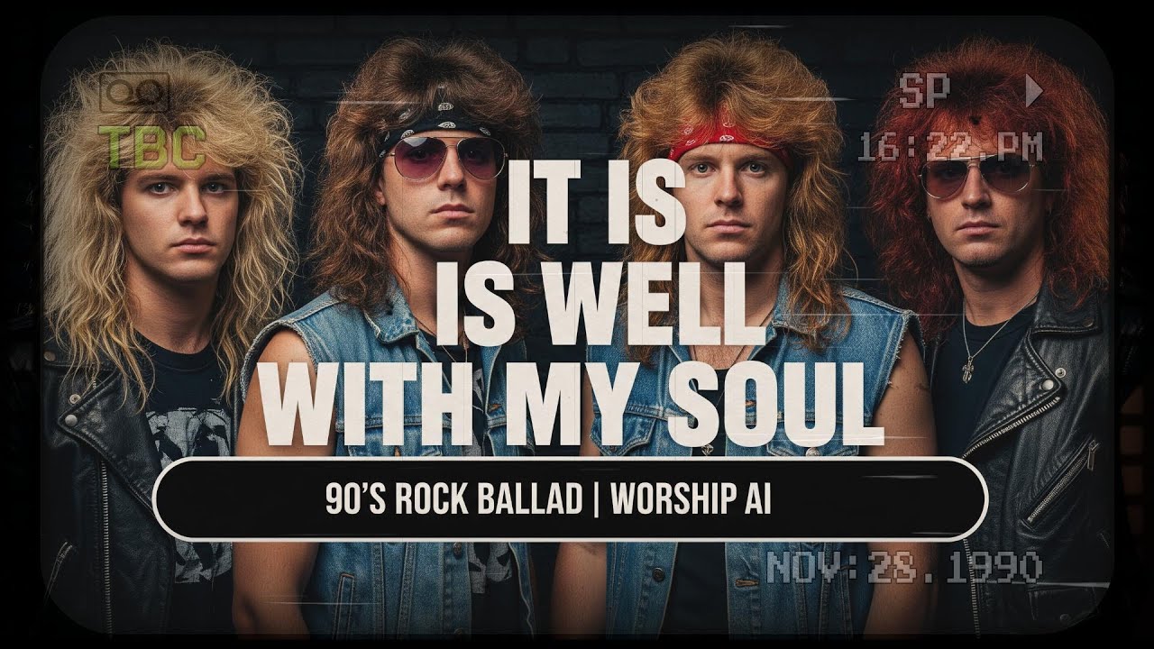 It Is Well With My Soul - 90’s Rock Ballad (Worship AI)