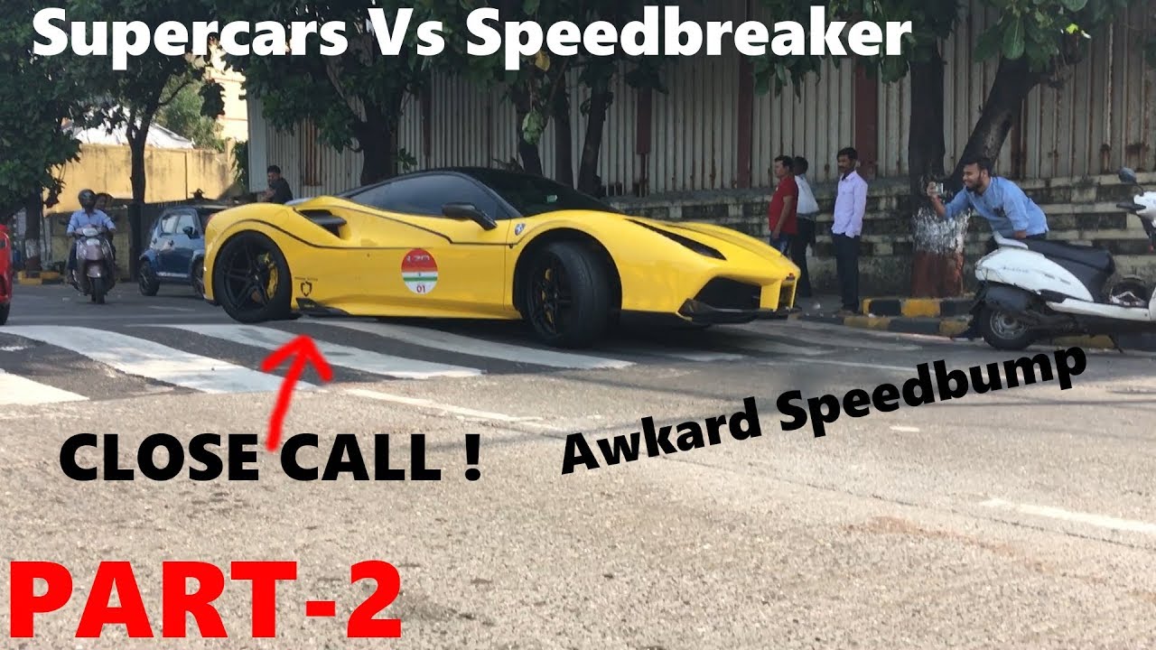 Supercars Vs Speedbreaker | Mumbai | India | Part 2