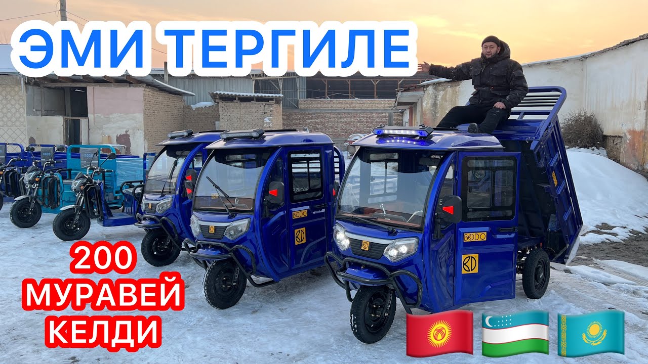ЭЛЕКТРО Муравейлер КЕЛДИ ~ 200 ДАНА ~ МЫНДАЙ БОЛГОН ЭМЕС