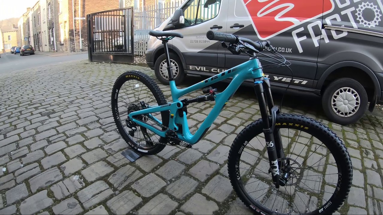 Yeti SB150 C - Series GX Eagle build Turq - Medium