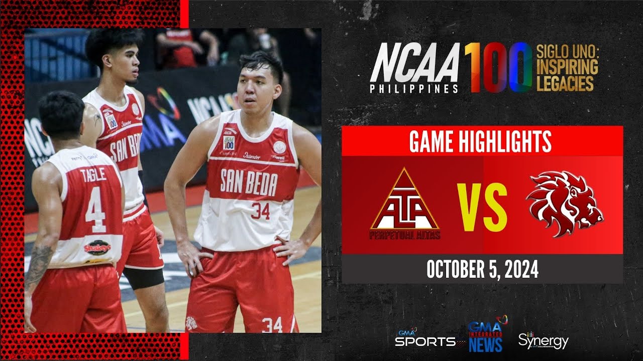San Beda vs. Perpetual (Men's Basketball Round 1 Highlights) | NCAA Season 100