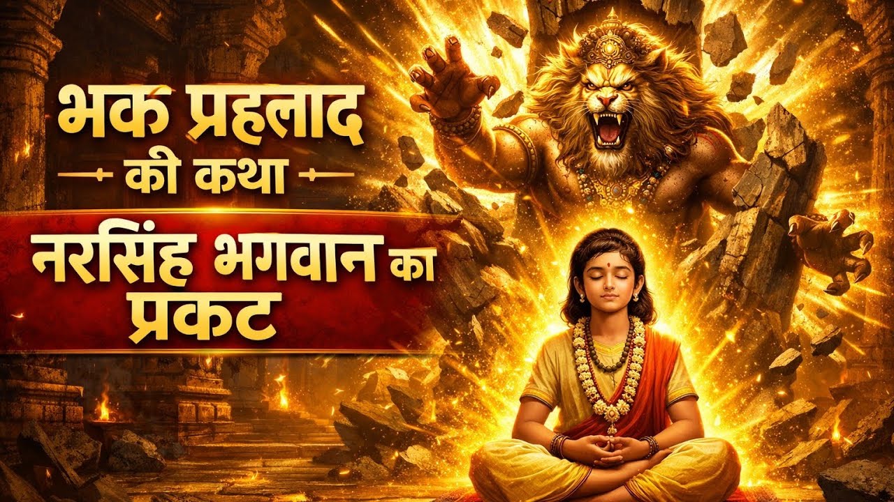 नरसिंह अवतार — हिरण्यकश्यप का अंत | अद्भुत दिव्य लीला