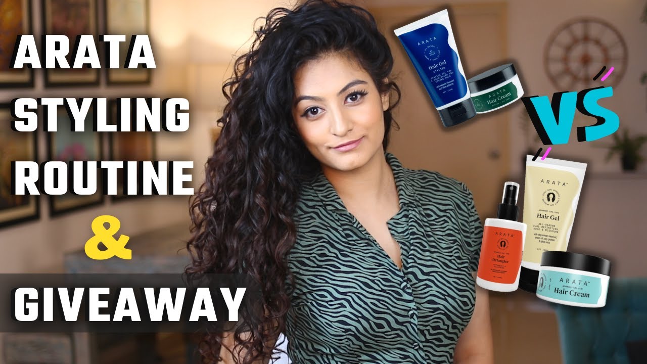 Arata's New Curl Range Vs Old Range | Protein Moisture Balance | Styling Routine | Giveaway Closed