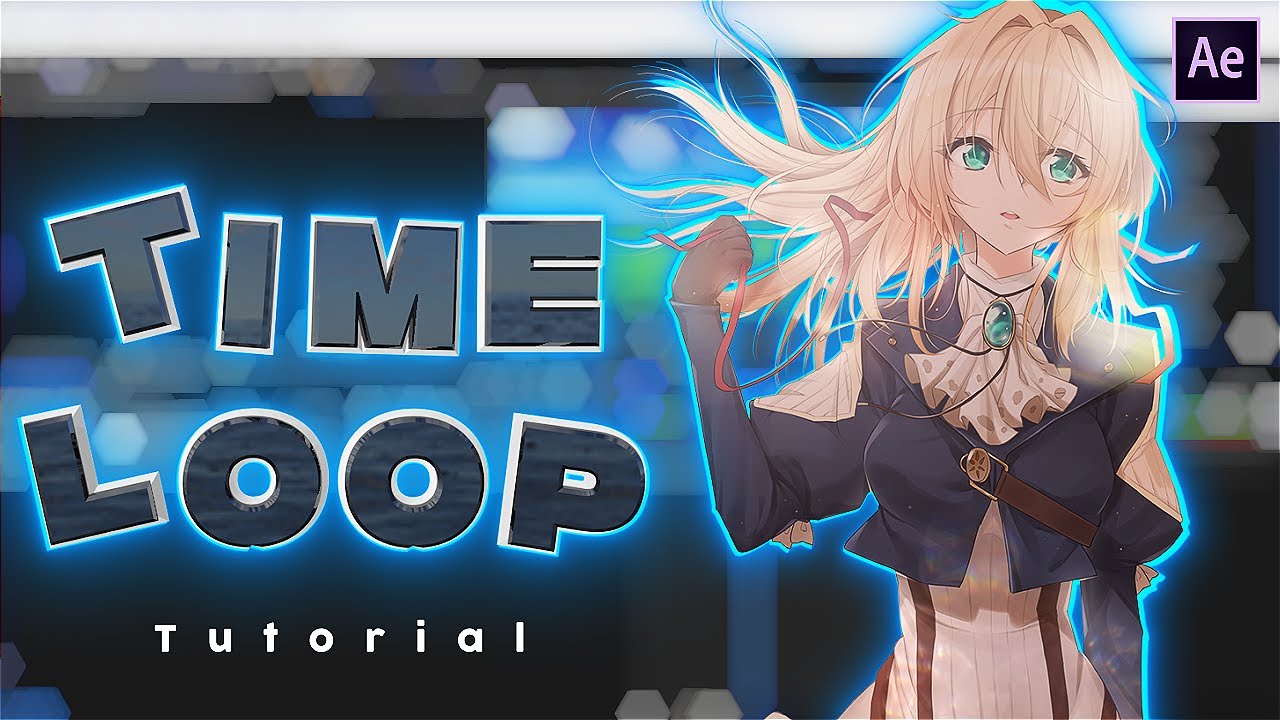 TIME LOOP EFFECT TUTORIAL I AFTER EFFECTS AMV Tutorial I CC Wide Time
