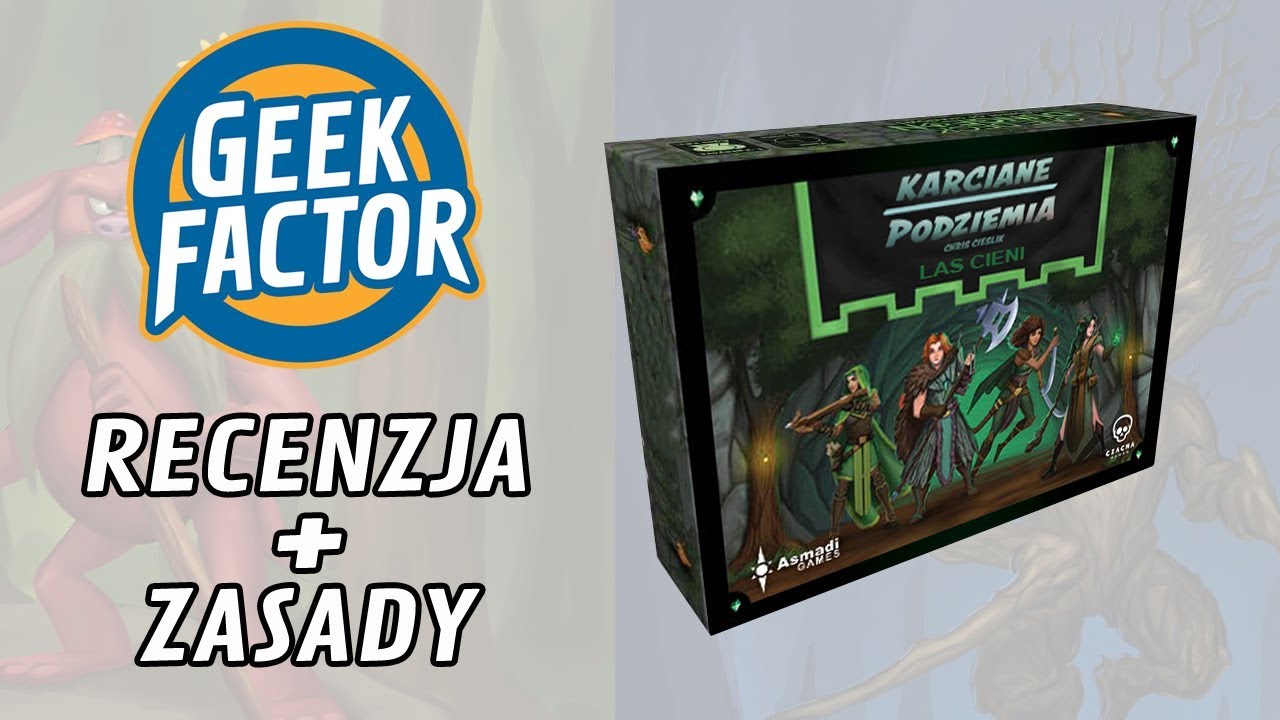 KARCIANE PODZIEMIA: LAS CIENI - Recenzja i Zasady