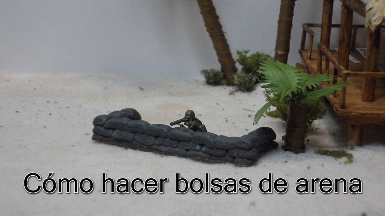 Cómo Hacer Bolsas de Arena en Miniatura