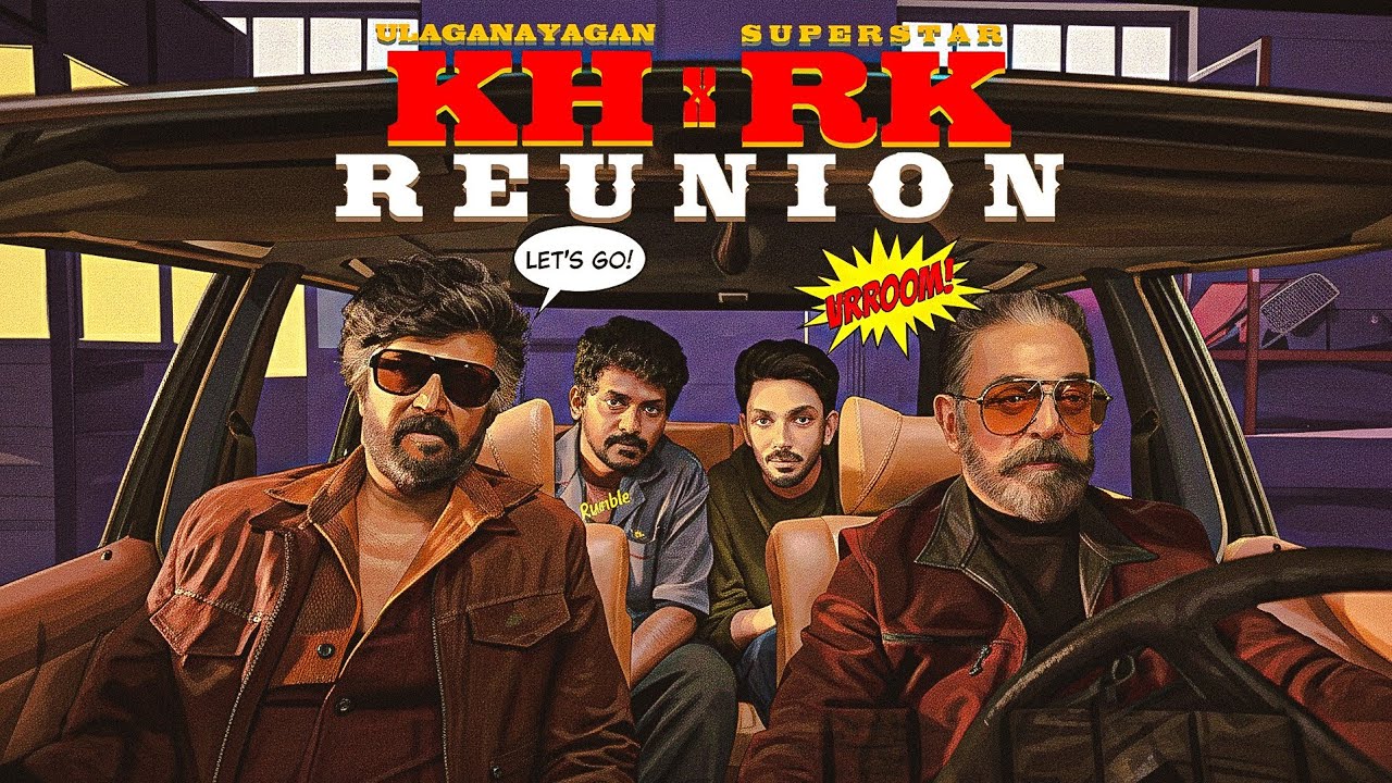 KH x RK REUNION || KAMAL HAASAN x RAJNIKANT REUNION GLIMPSE REVIEW || $PYDER MACQUEEN 