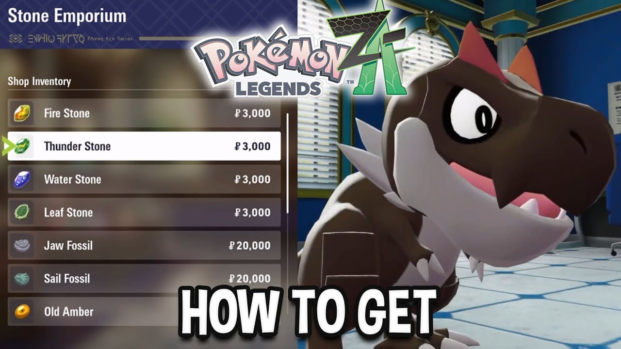 Как получить и оживить окаменелости в Pokémon Legends ZA