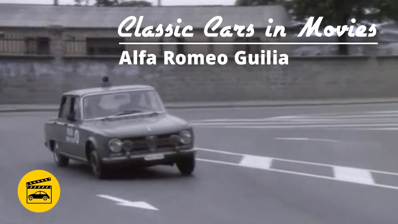 Classic Cars in Movies - Alfa Romeo Giulia