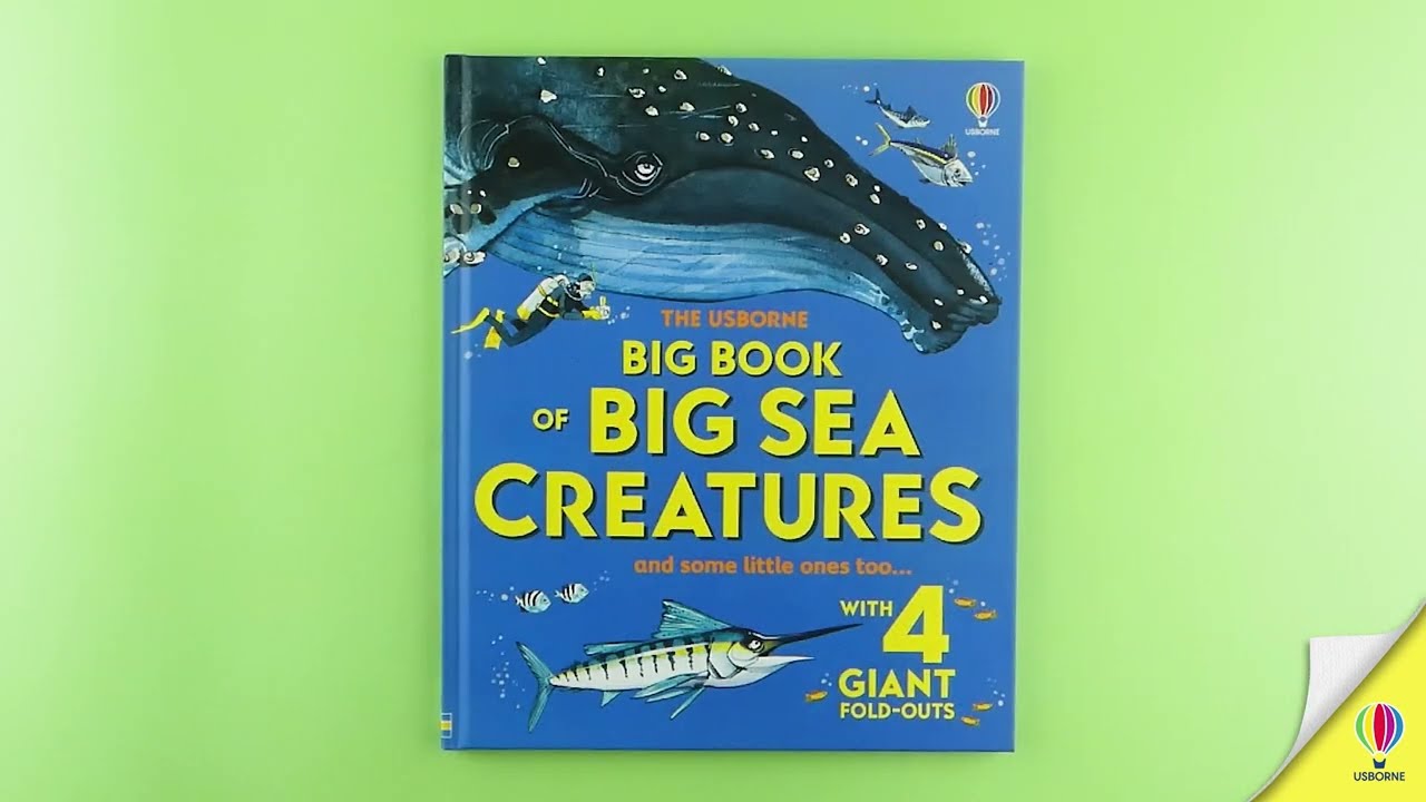 Big Book of Big Sea Creatures 🦑The biggest, fastest and most ferocious creatures in the ocean