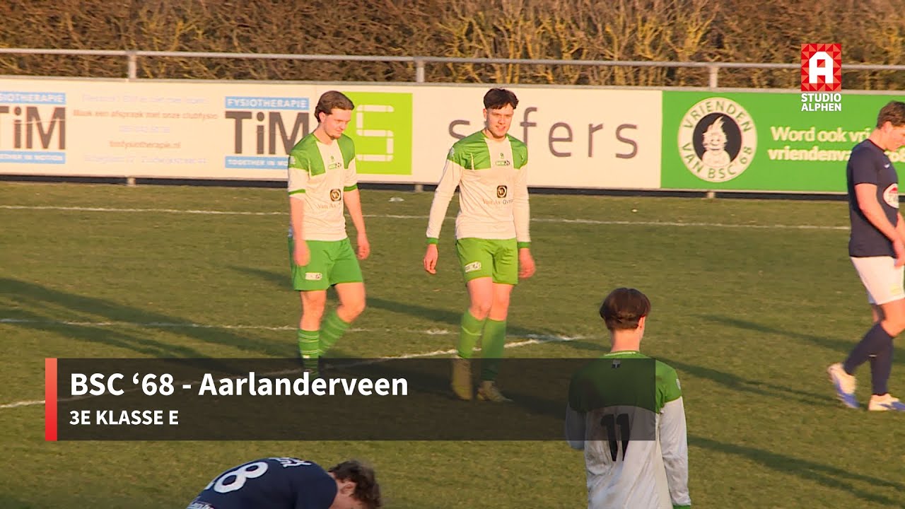 Samenvatting BSC '68 - Aarlanderveen (24 januari 2026)