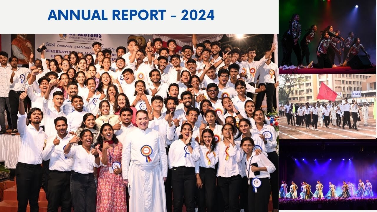 ANNUAL REPORT  2023-24: ST ALOYSIUS UNIVERSITY ,MANAGLURU
