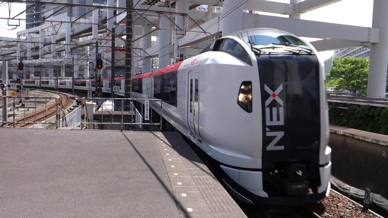 【FHD】JR成田線 千葉駅にて(At Chiba Station on the JR Narita Line)