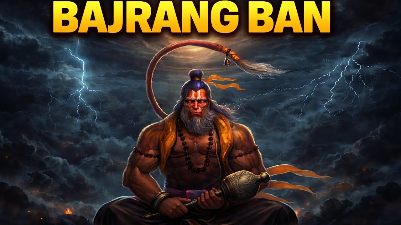 Powerful Bajrang Baan | Lord Hanuman Mantra | संकट नाशक पाठ
