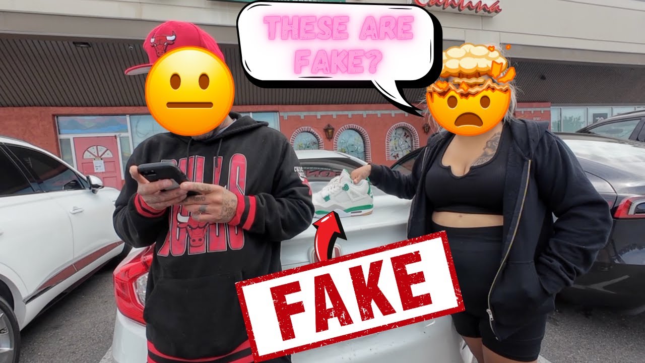 They Tried To Sell Me FAKE Jordans! (REALLY BAD FAKES)