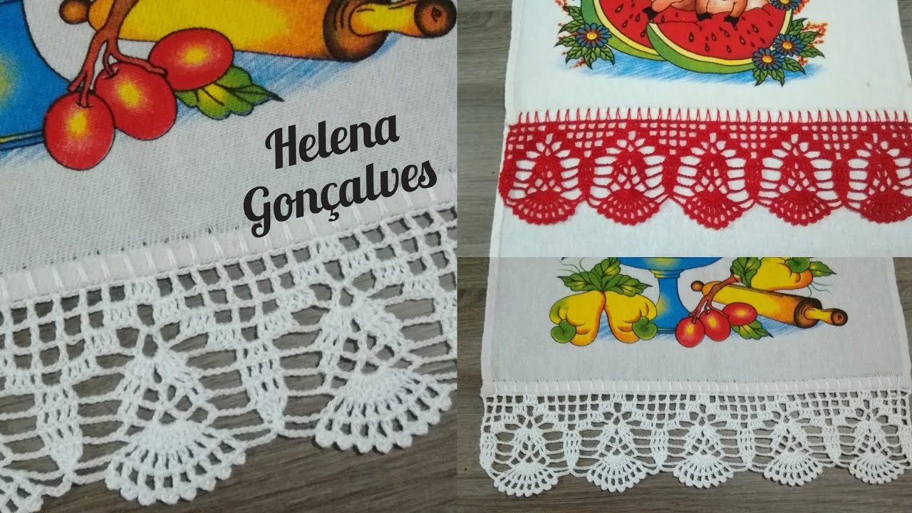 barrado de crochê N°595@HelenaGonçalves-t3q
