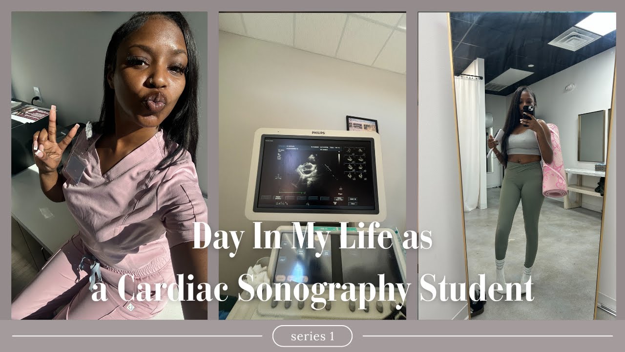 What It’s REALLY Like to Be a Cardiac Sonography Student – You Have to See This!💉🩺