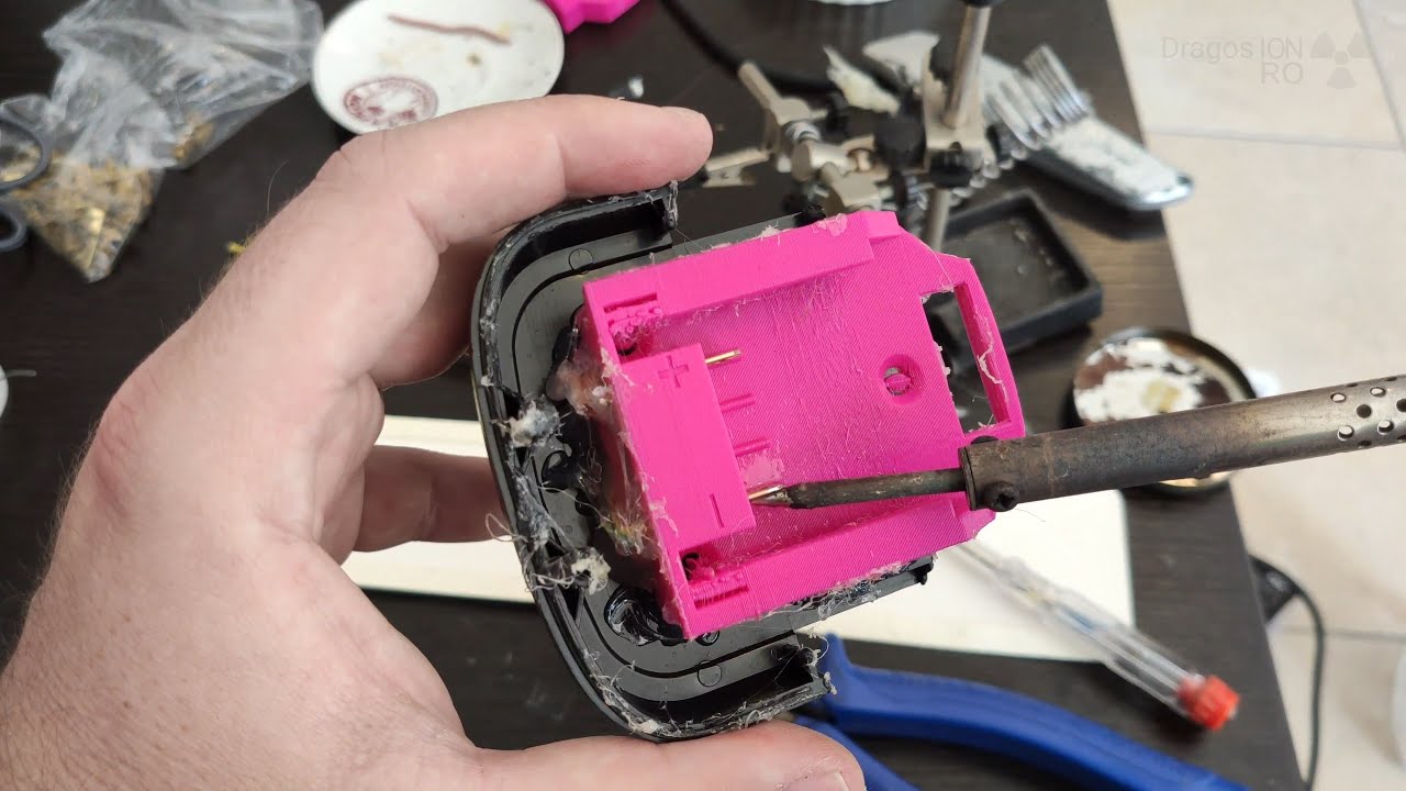 3D printed adapter for cordless drill - Parkside battery hack