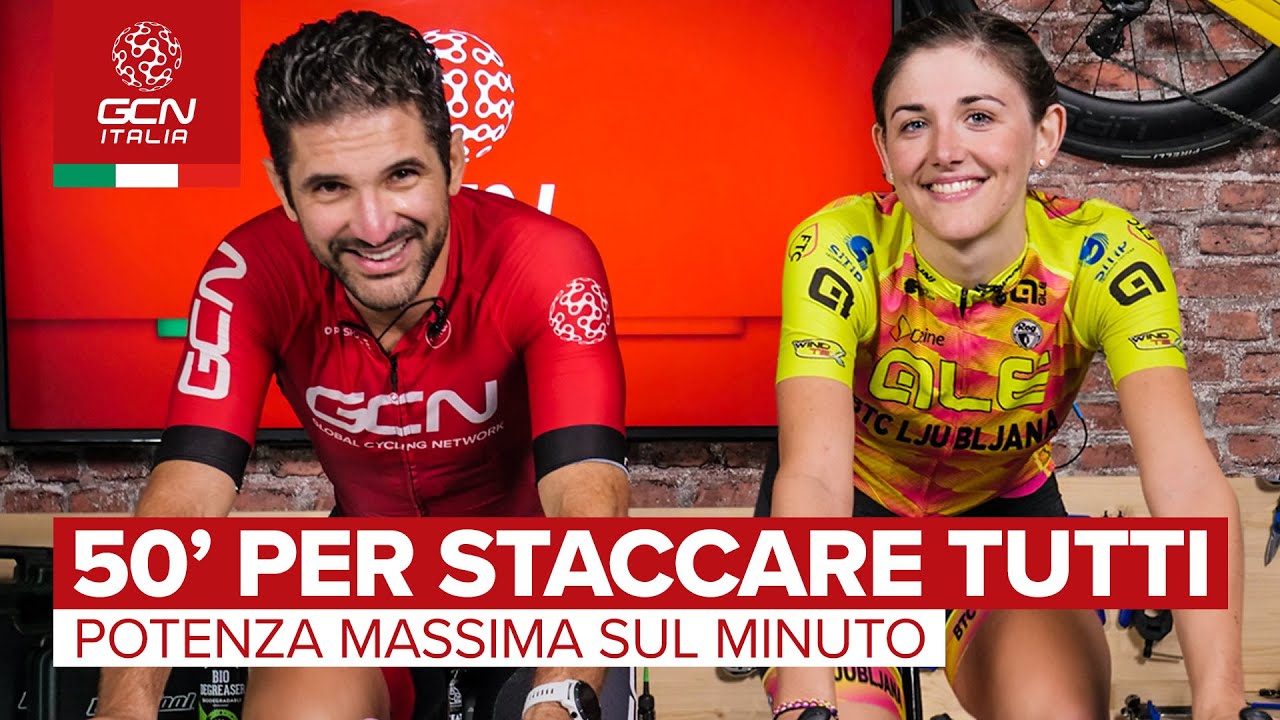 Allenamento da 50’ lavorando sul picco da un minuto | Allenamento Indoor