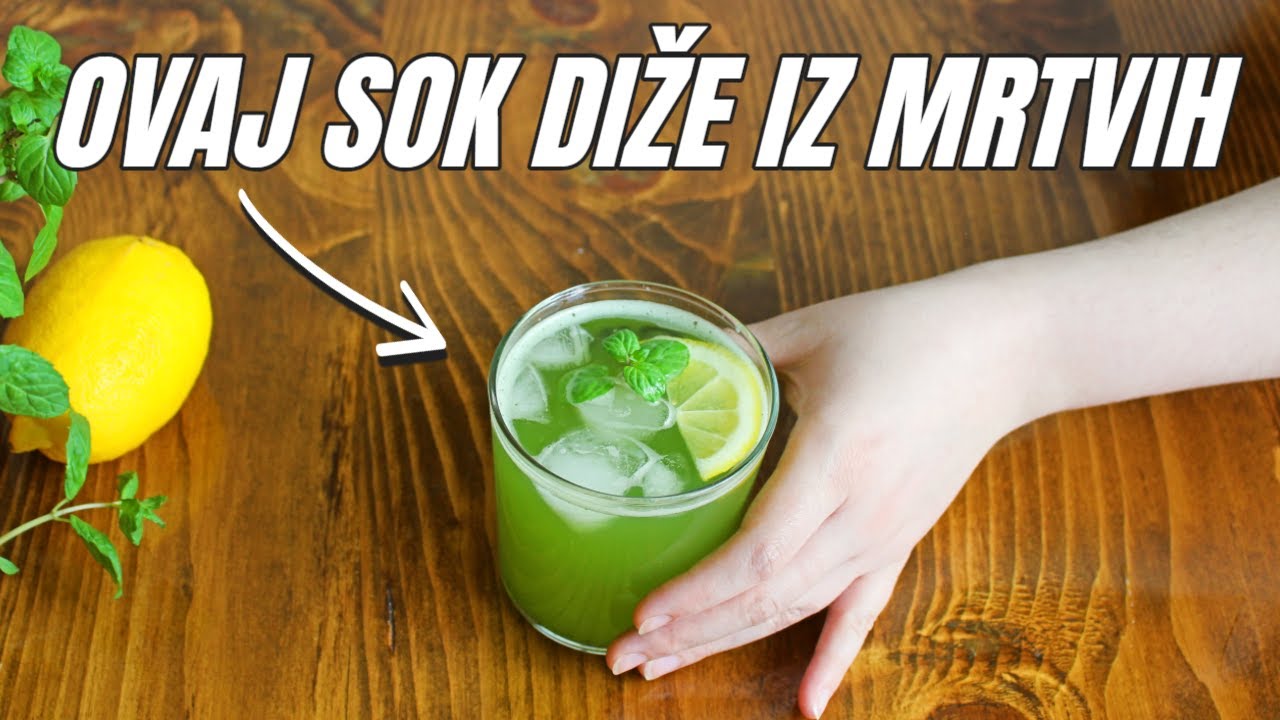 Sok od nane i limuna - Oporavlja telo za SAMO 1 DAN (recept)