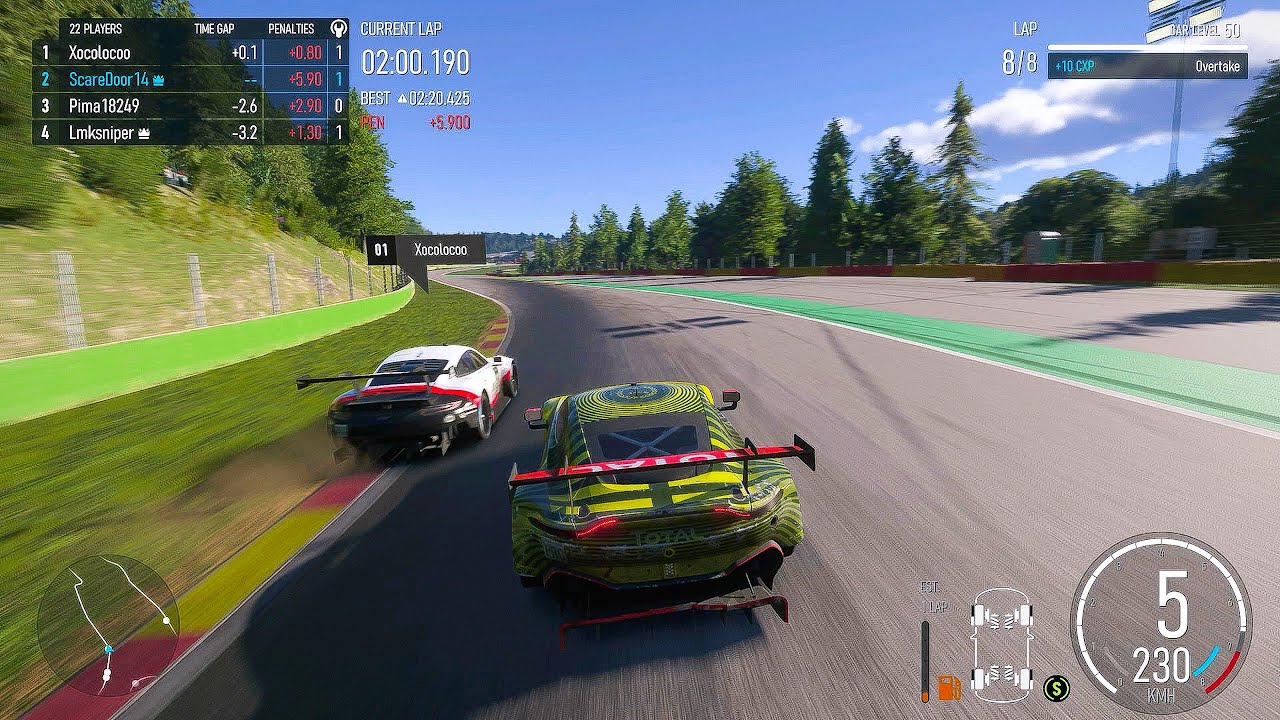 Spa-Francorchamps Is a Perfect Track For GT Racing in Forza Motorsport