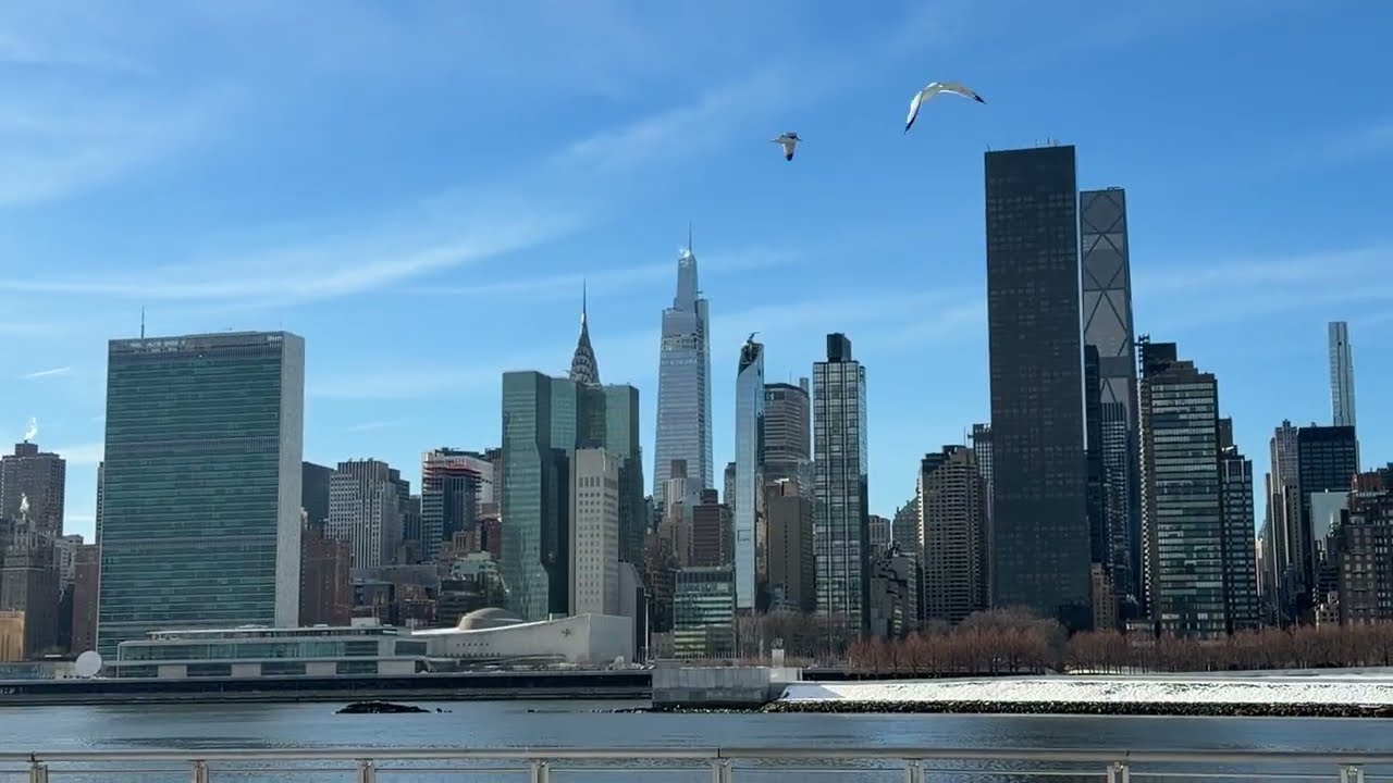 “Stunning Manhattan View from Long Island City in Queens, New York.” 