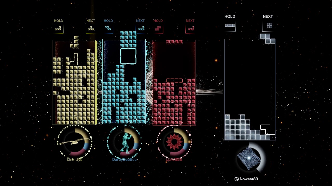 [Tetris effect : connected] connected vs. 2020.11.22 (vs Linkittys, DarbyBeeBee, LunaBBB)