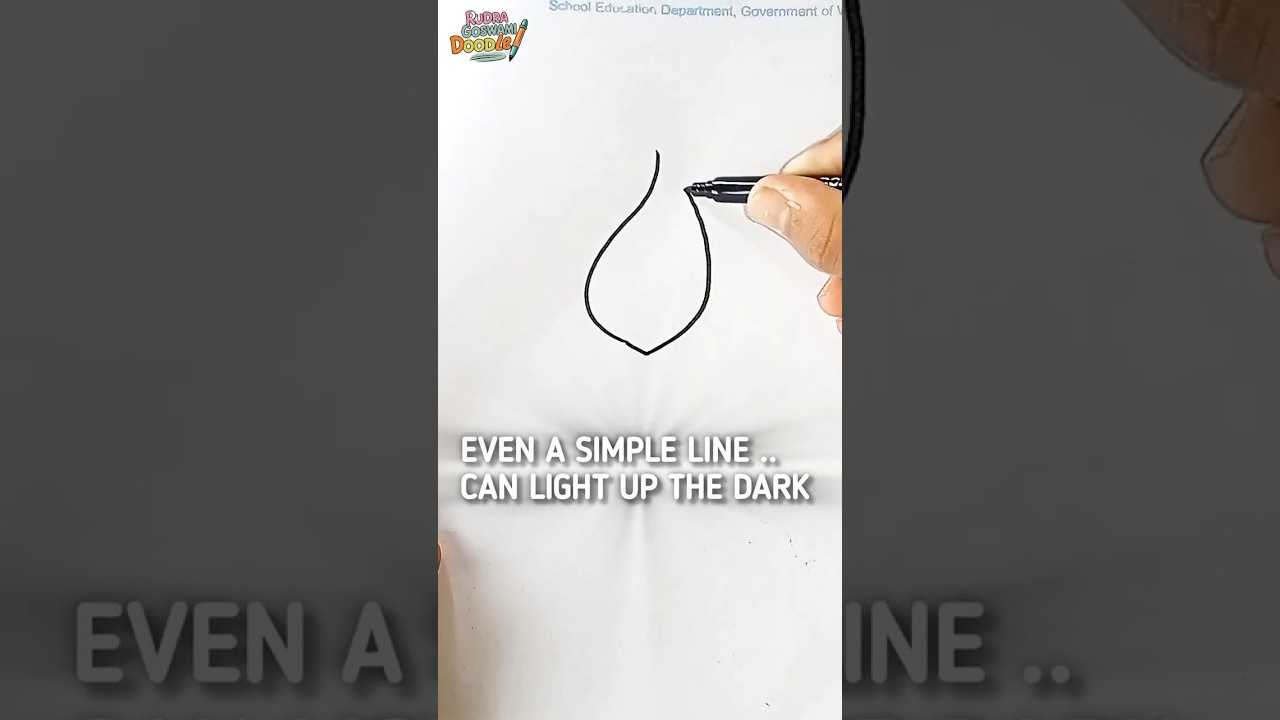 ✨ Simple Diya Doodle Art | Easy Diwali Drawing for Beginners