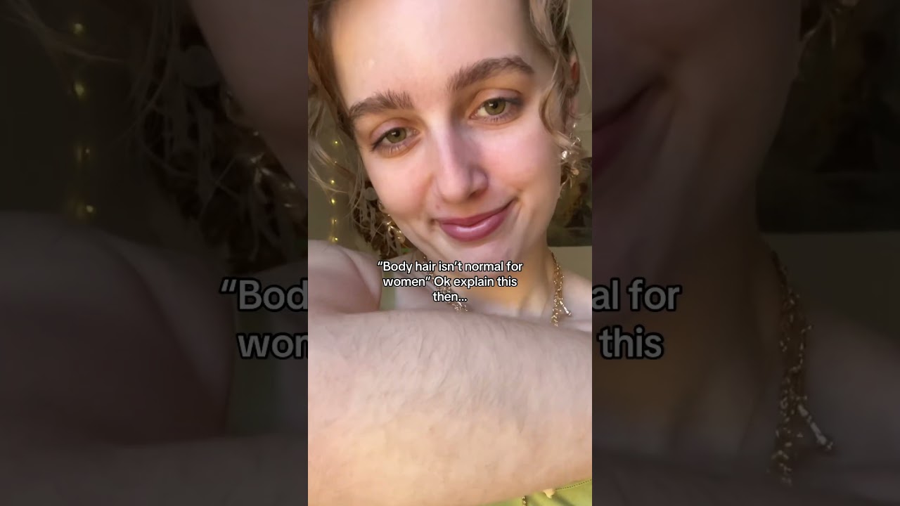 It&rsquo;s normal for women to have body hair 🩷#selflove #insecurities #relatable #bodypositivity #girls