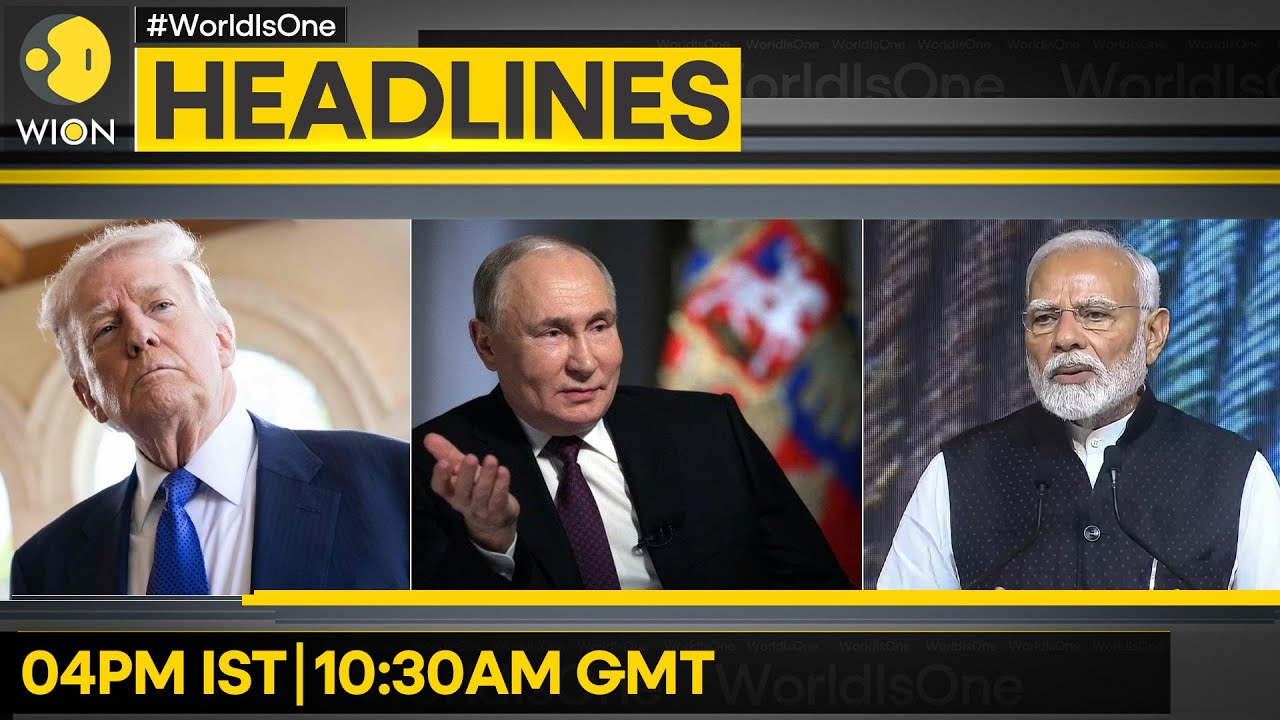 Russia: India Hasn't Said it Will Halt Oil Purchases | Kyiv High-Rise Burns | WION HEADLINES