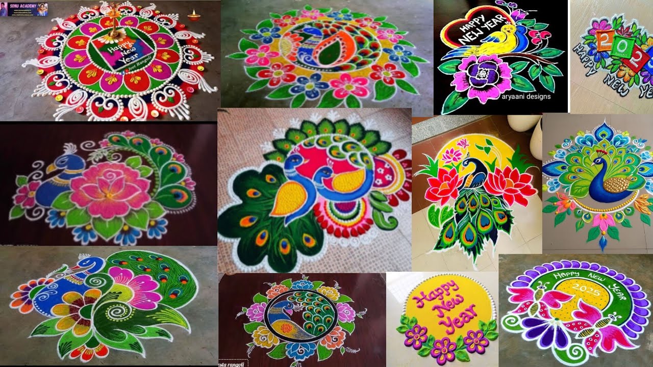 Latest new year muggulu 2026/muggulu designs 2026/ rangoli designs/kolam designs 2026 #rangoli 