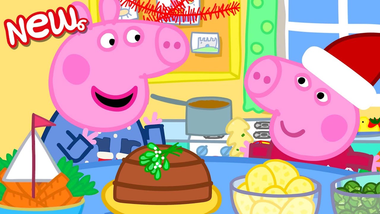 Contos da Peppa Pig 🐷 Almoço de Natal 🐷 NOVO EM FOLHA Peppa Pig Episódios