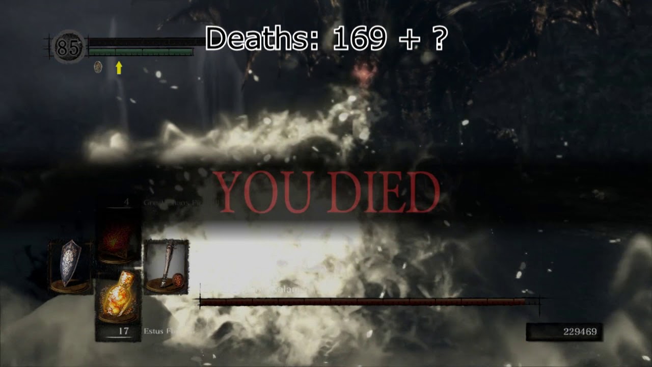 Death Montage Part 4 | SL1 All Bosses Dark Souls Remastered