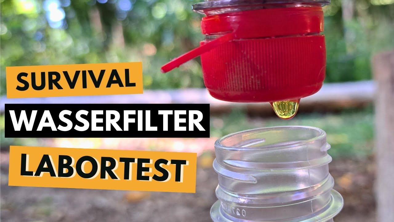 Müssen Survival-Bücher NEU geschrieben werden? DIY-Wasserfilter im Test