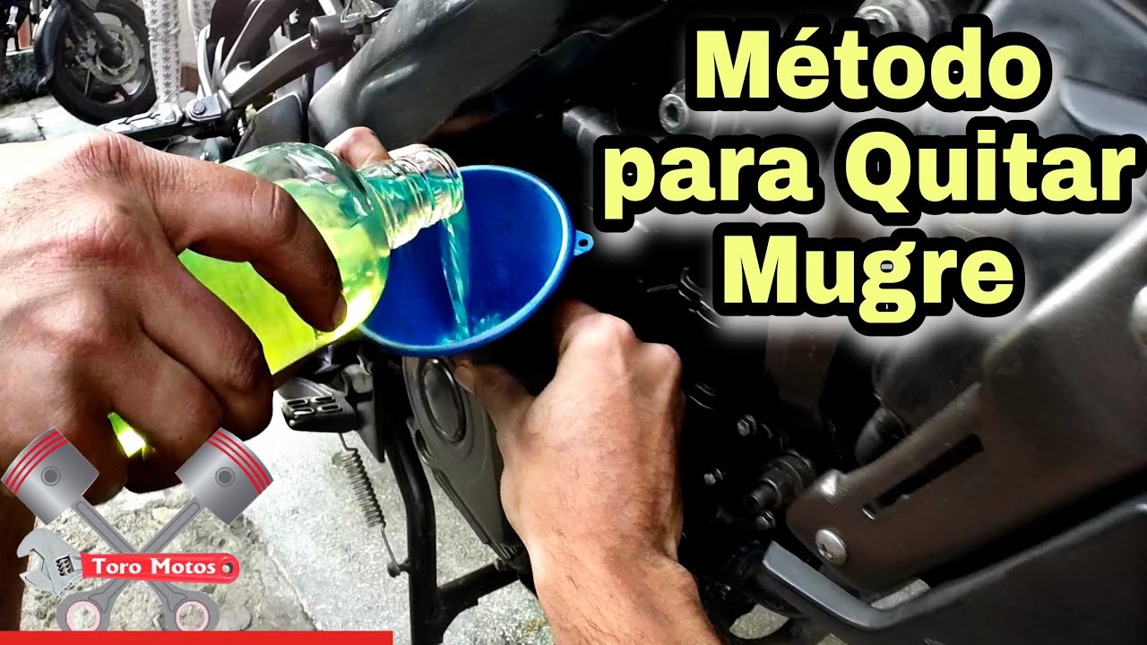 ⛔ Como Limpiar un MOTOR de Moto por Dentro Sin DESARMAR