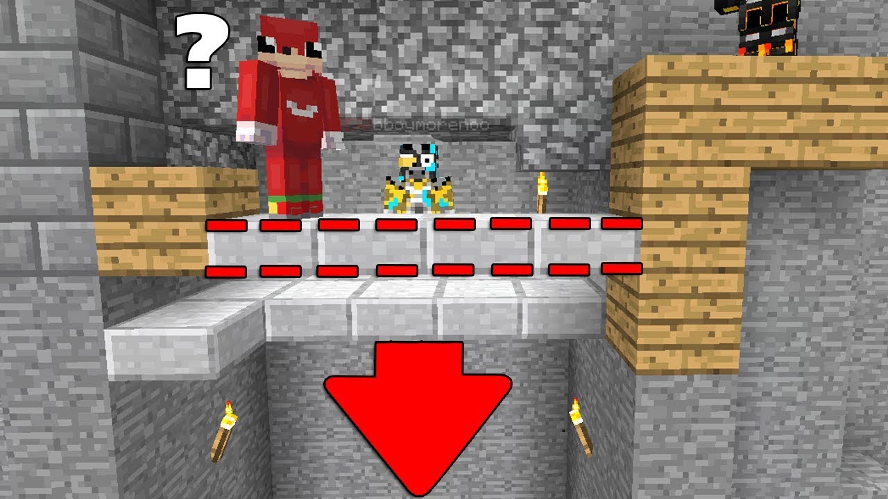 TROLLEANDO CON ESTA TRAMPA EN PUENTES 😱 PARA MINECRAFT TROLL
