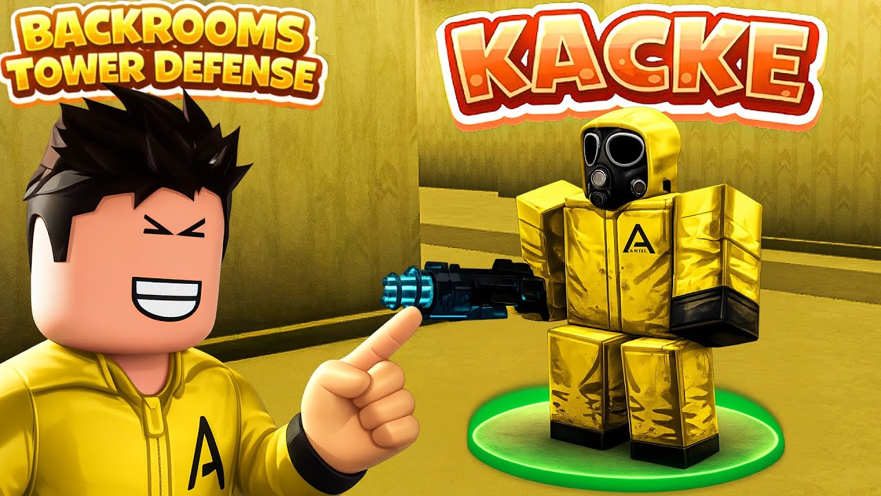 ICH bin zurück in DEN BACKROOMS.. (Roblox Tower Defense)