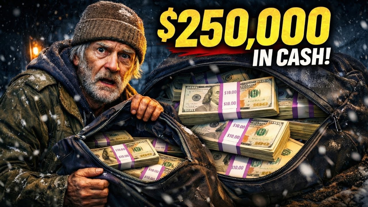 Homeless Veteran Finds $250,000 in Dumpster. What He Does Next Shocks Everyone.