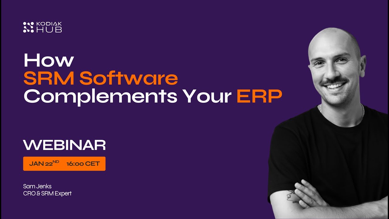 How SRM software complements your ERP